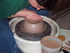 Centering all the clay
